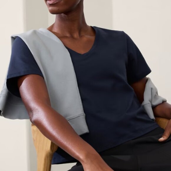 Athleta Essential V-Neck Tee - Picture 8 of 8